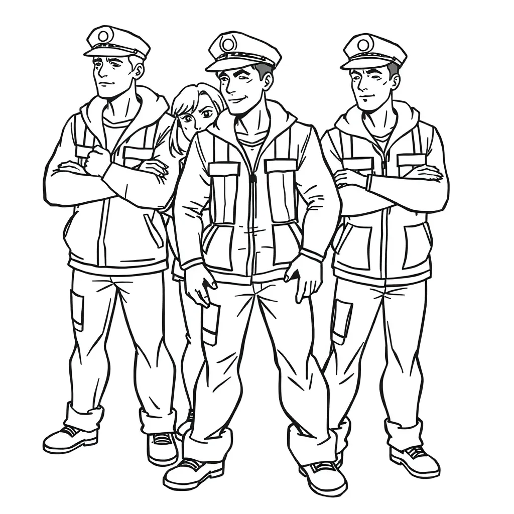 Among Us coloring page