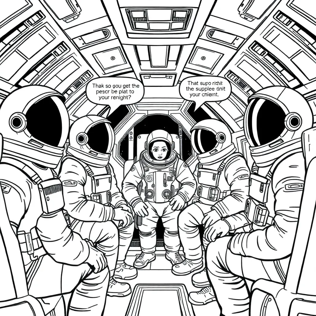 Among Us coloring page