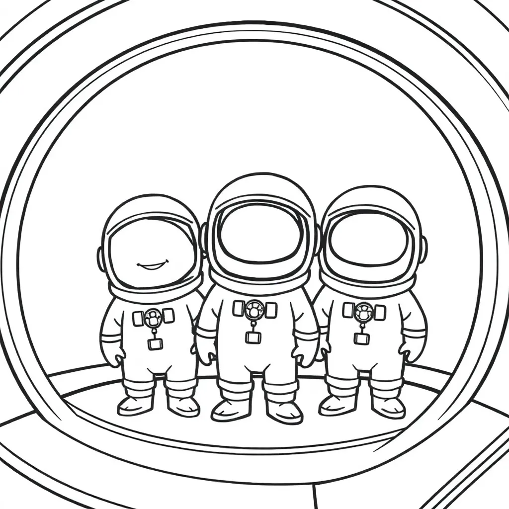 Among Us coloring page