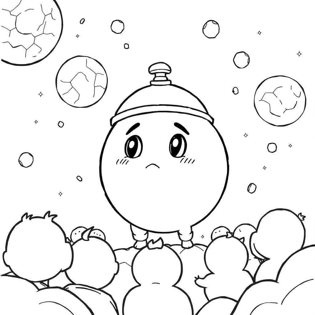 Among Us coloring page