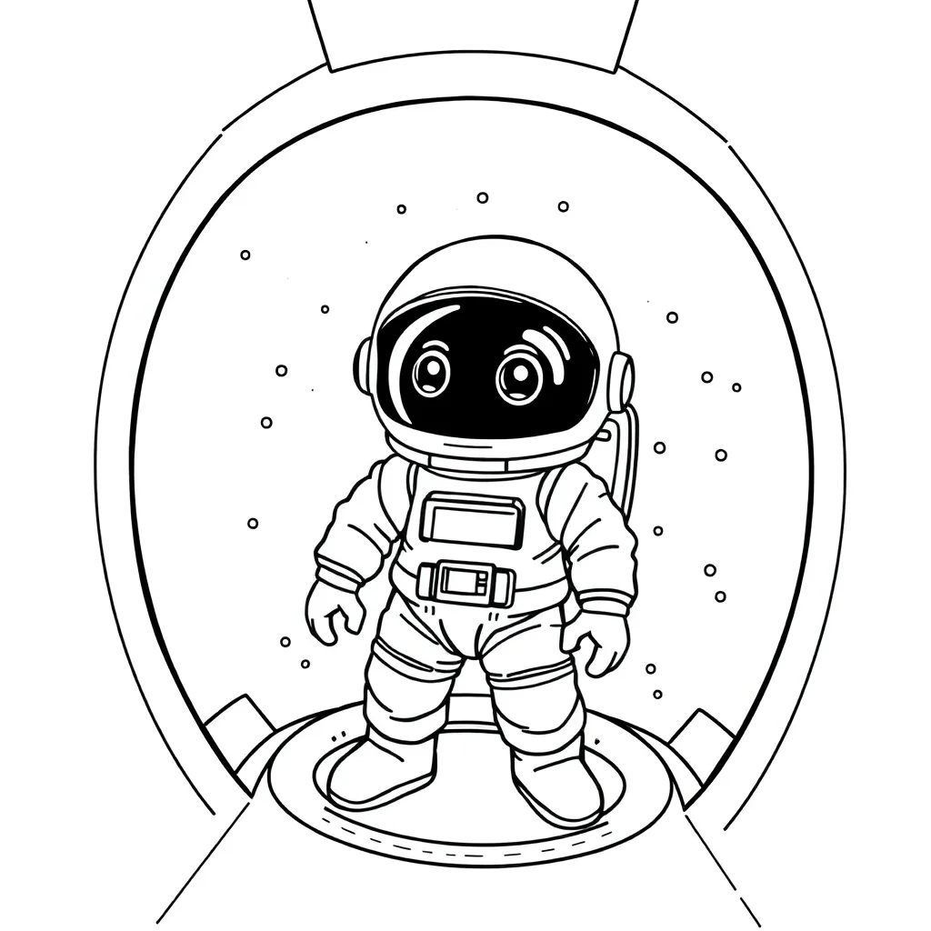 Among Us coloring page