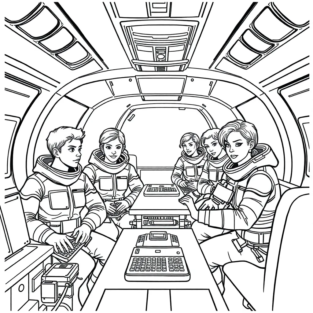 Among Us coloring page