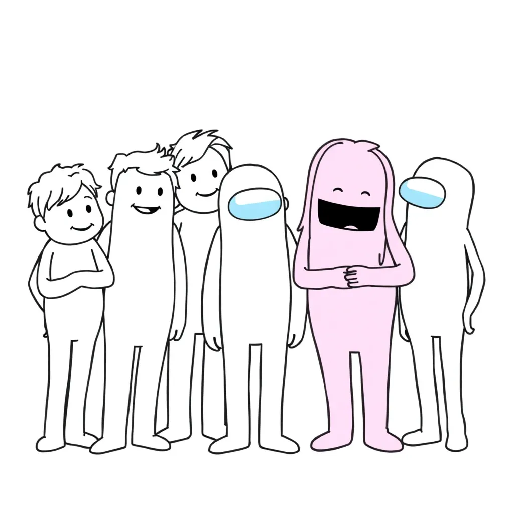 Among Us coloring page
