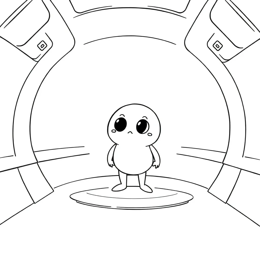 Among Us coloring page