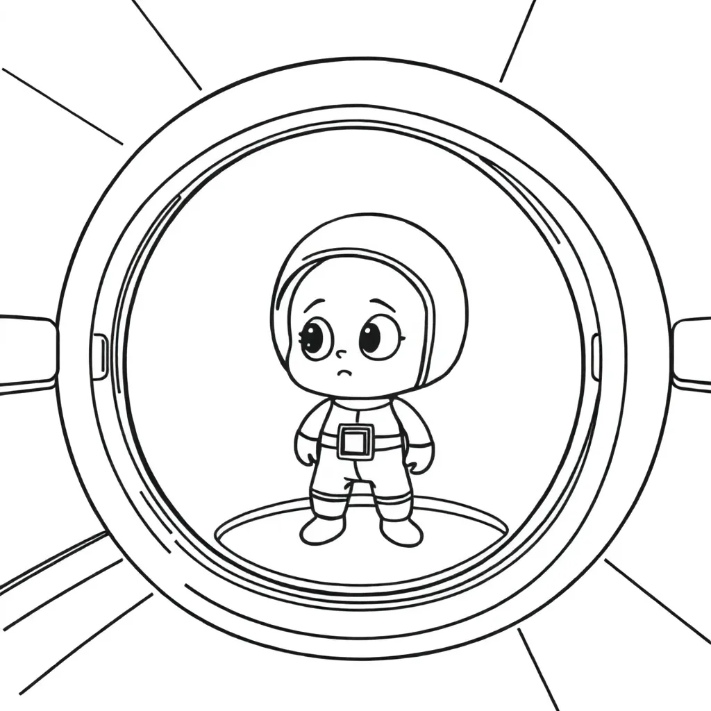 Among Us coloring page