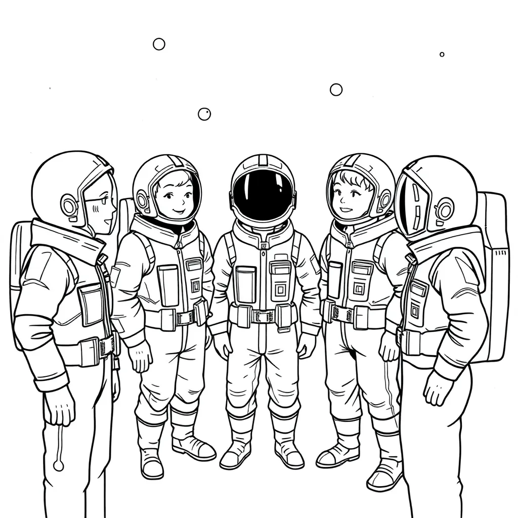 Among Us coloring page