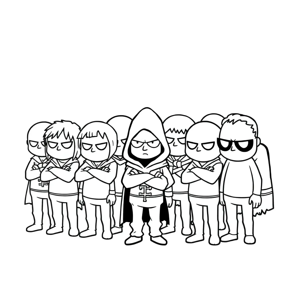 Among Us coloring page