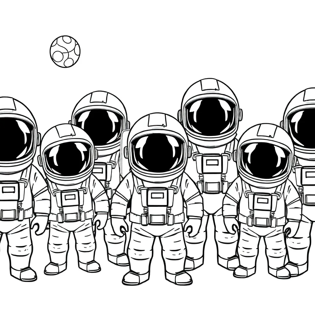 Among Us coloring page
