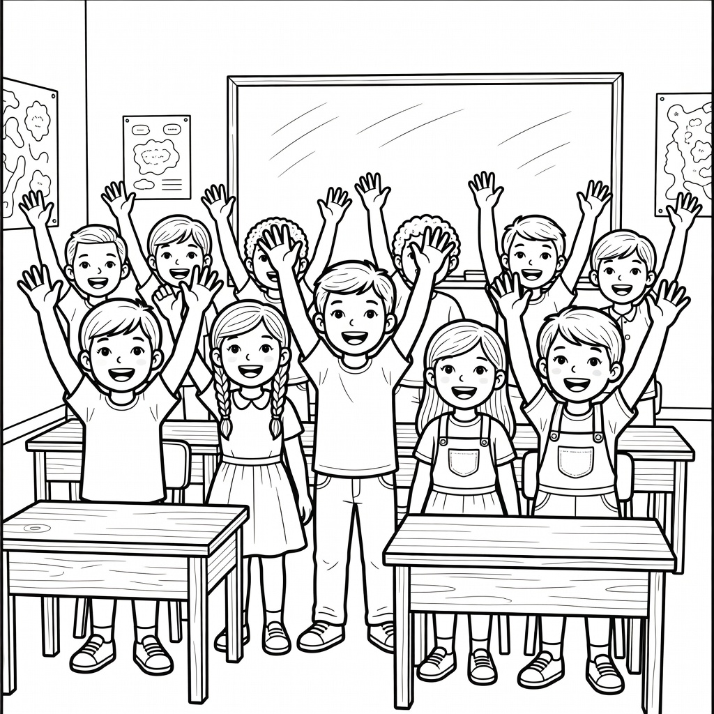 Back To School coloring page