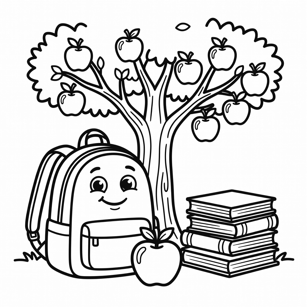 Back To School coloring page