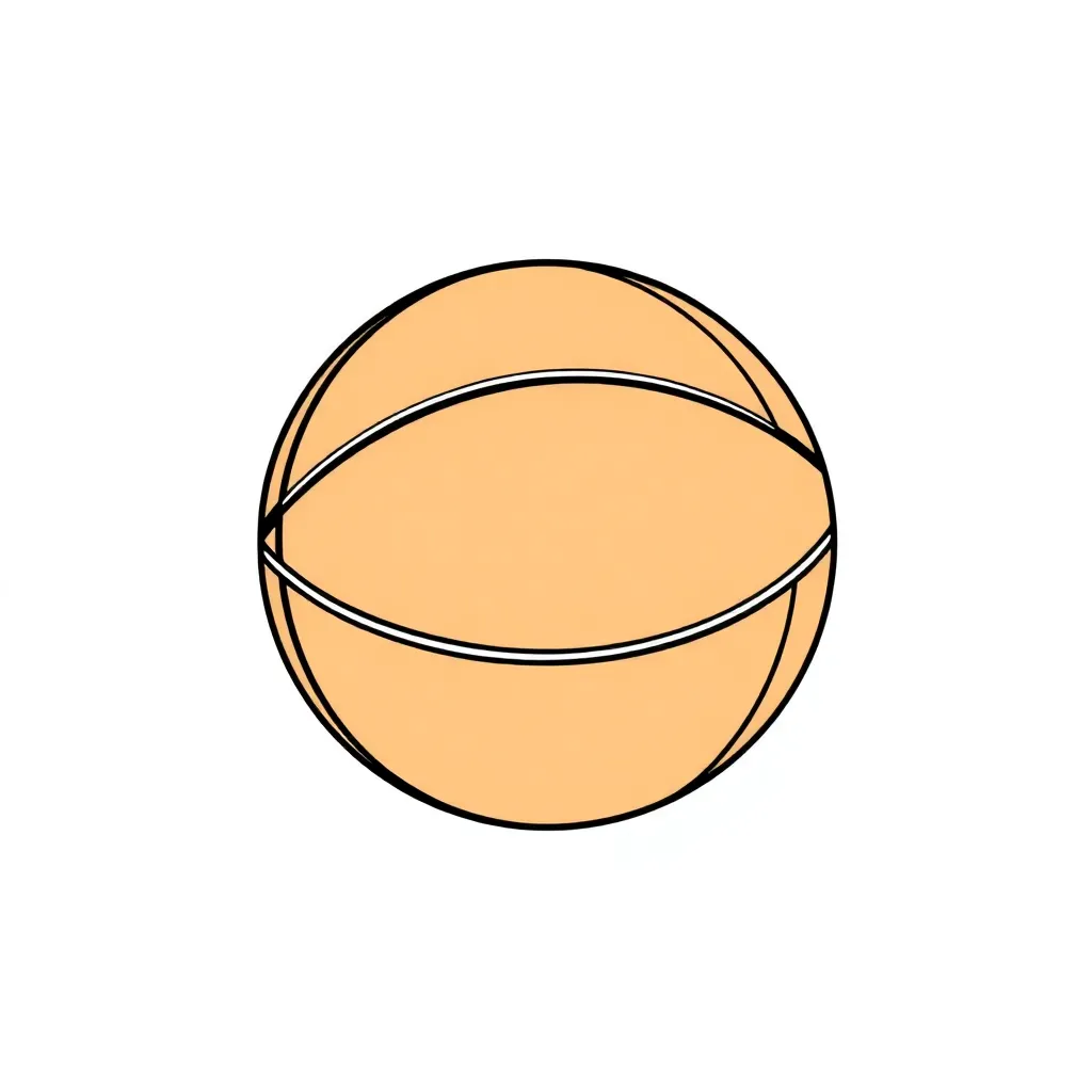 Basketball coloring page