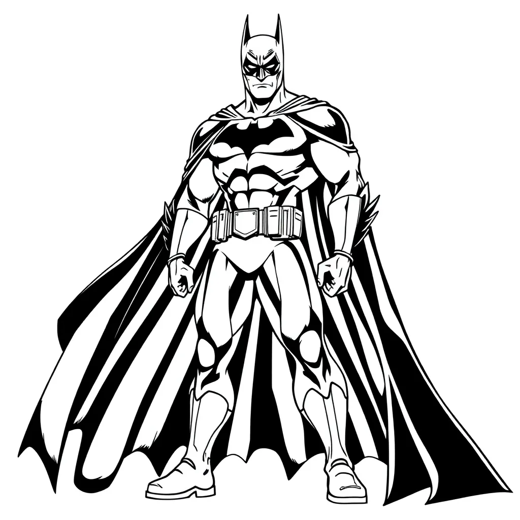 Batman coloring page