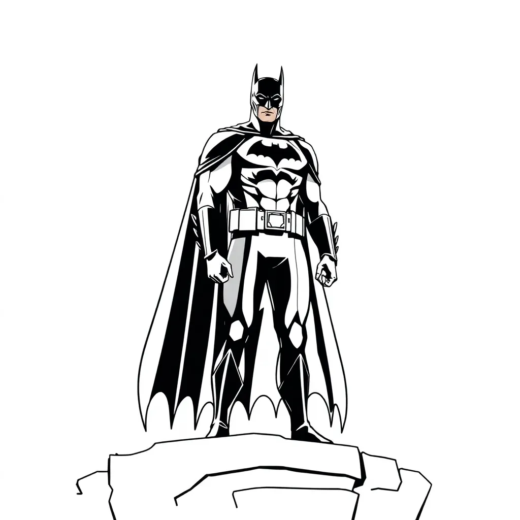 Batman coloring page