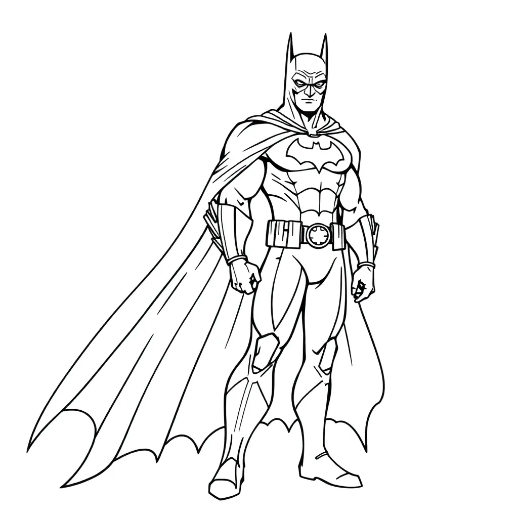 Batman coloring page