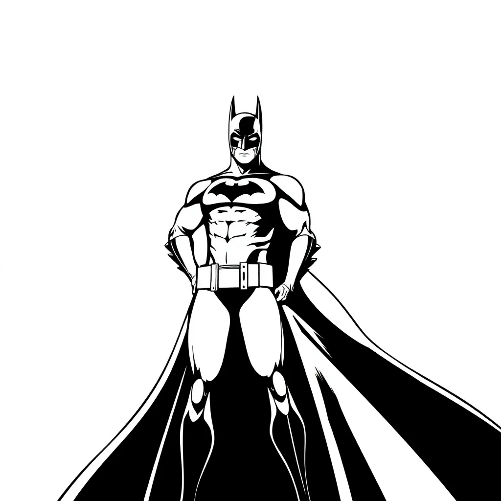 Batman coloring page