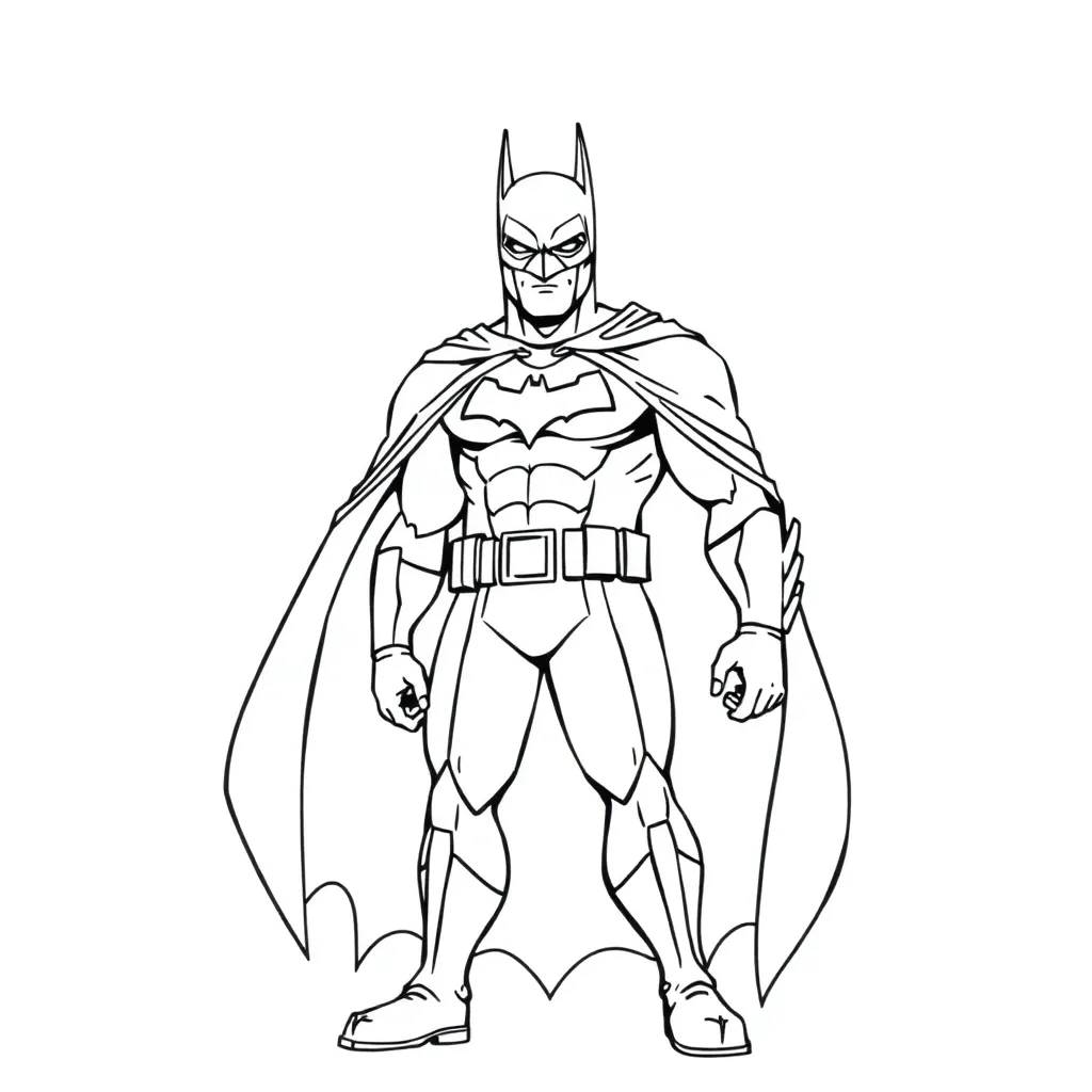 Batman coloring page