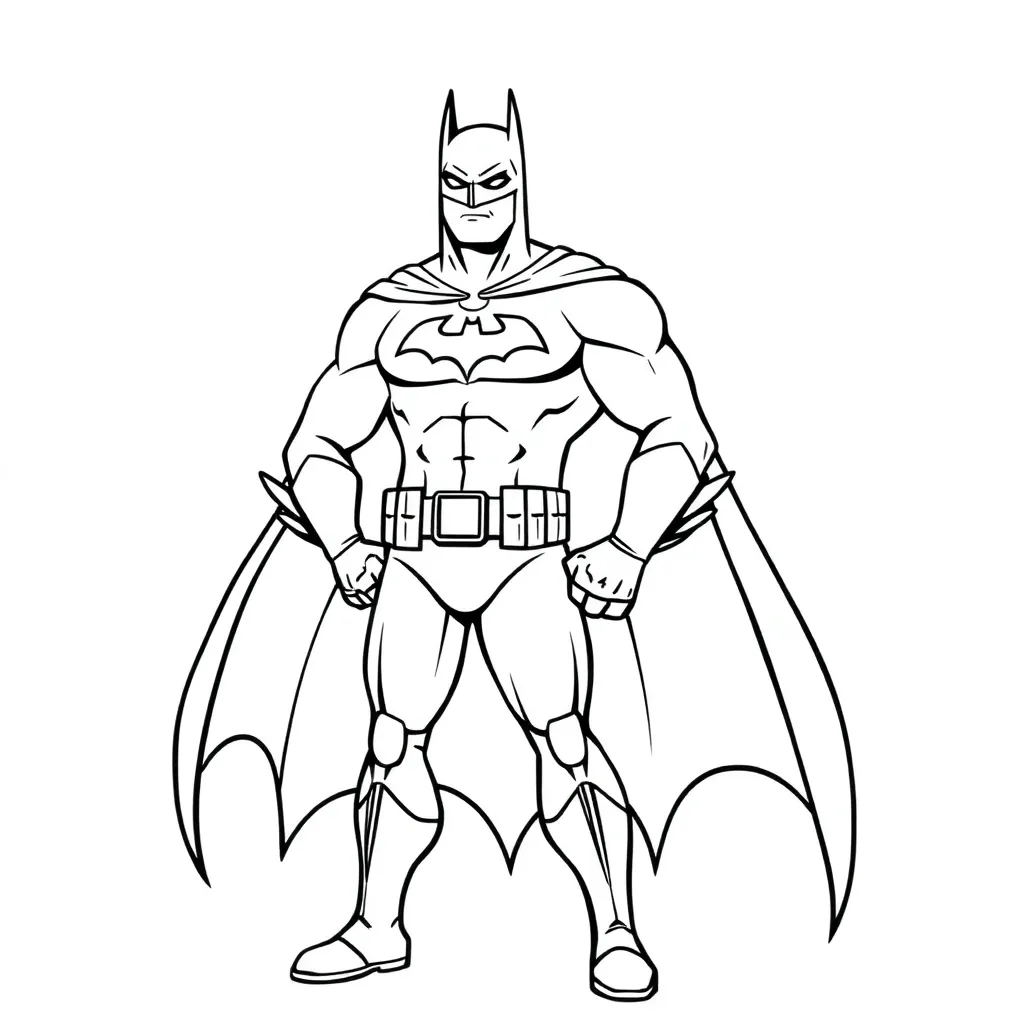 Batman coloring page