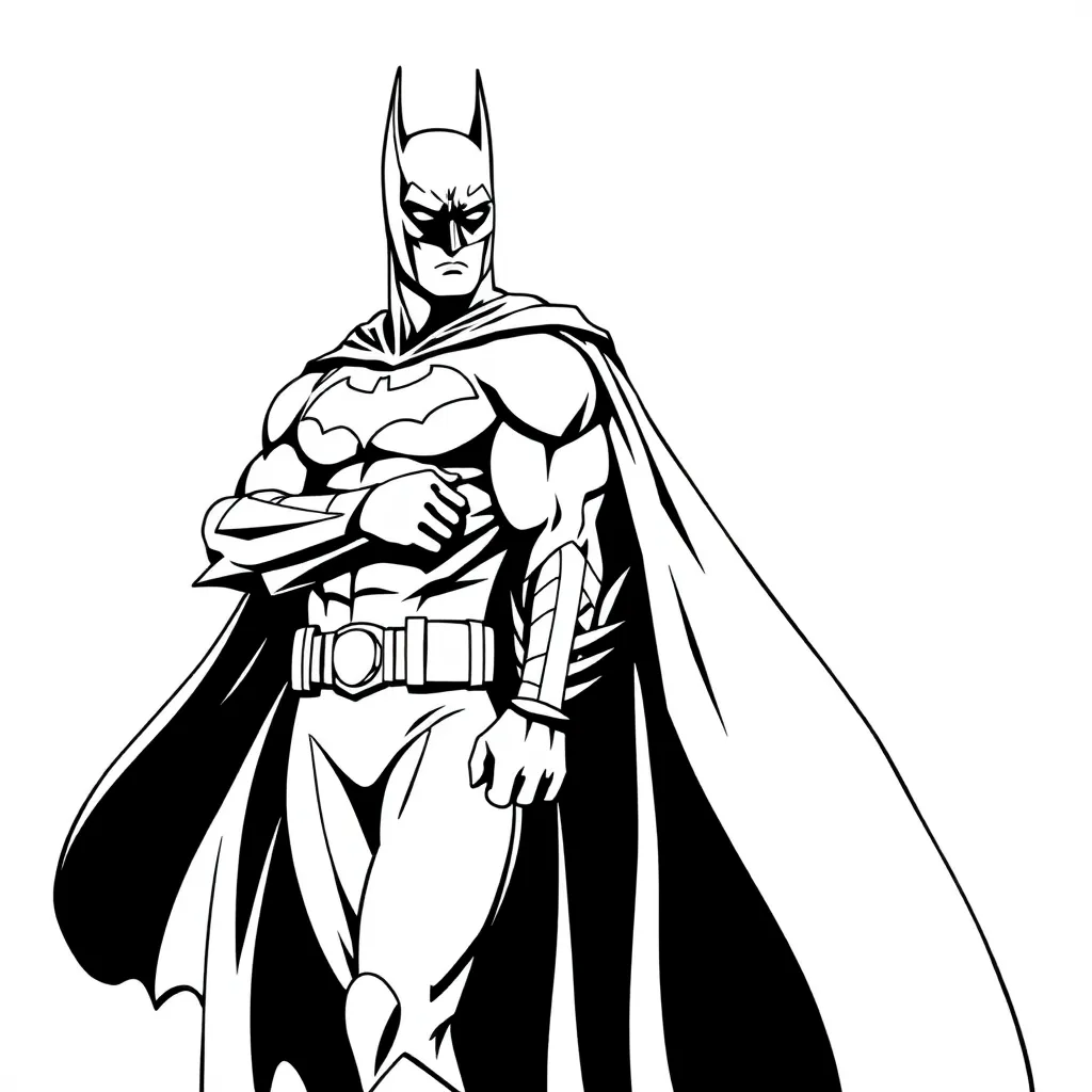 Batman coloring page