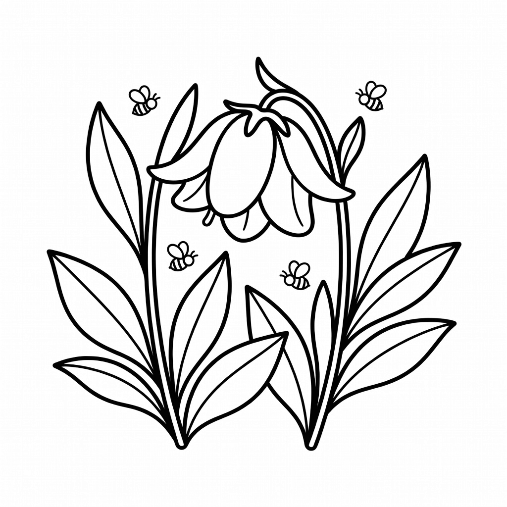 Belle coloring page