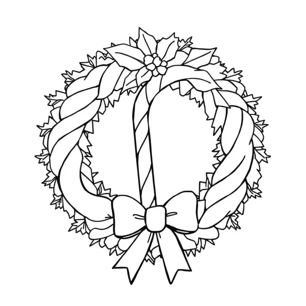 Candy Cane coloring page