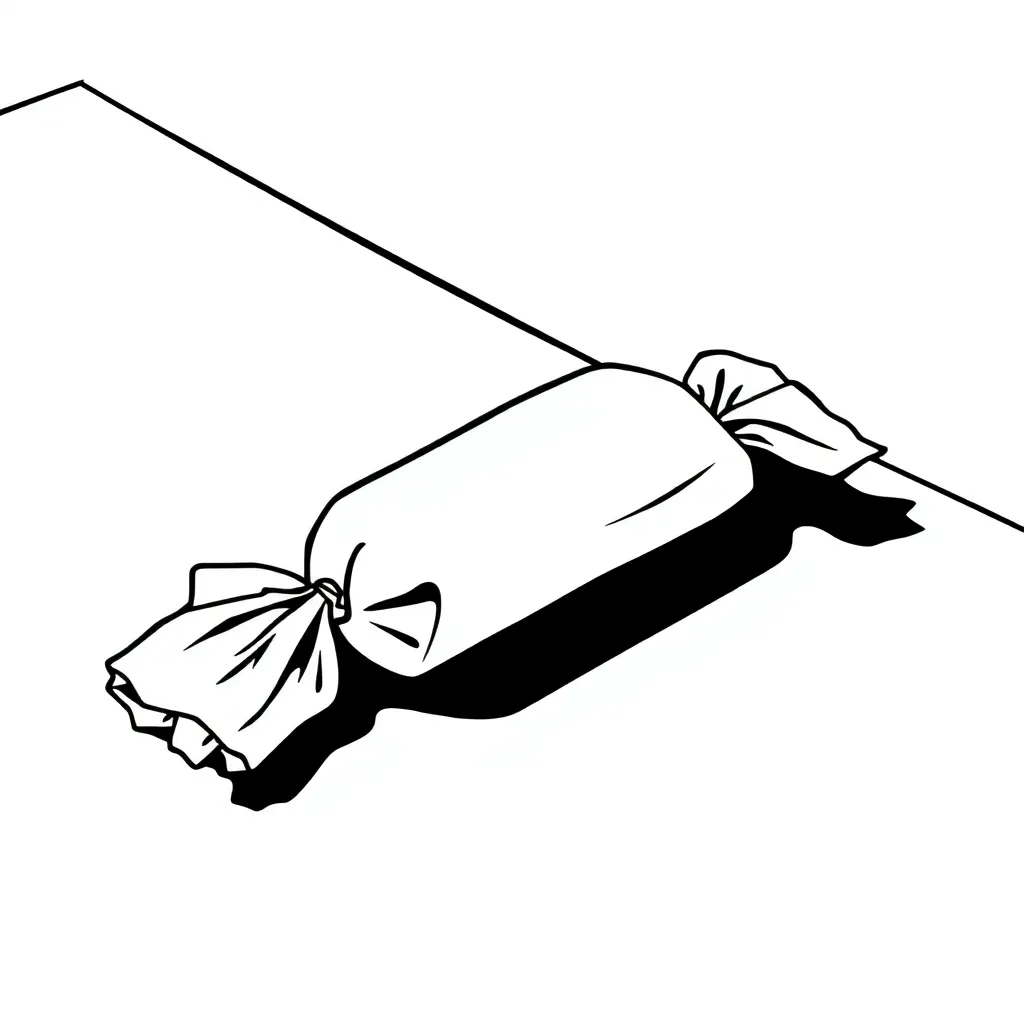 Candy coloring page