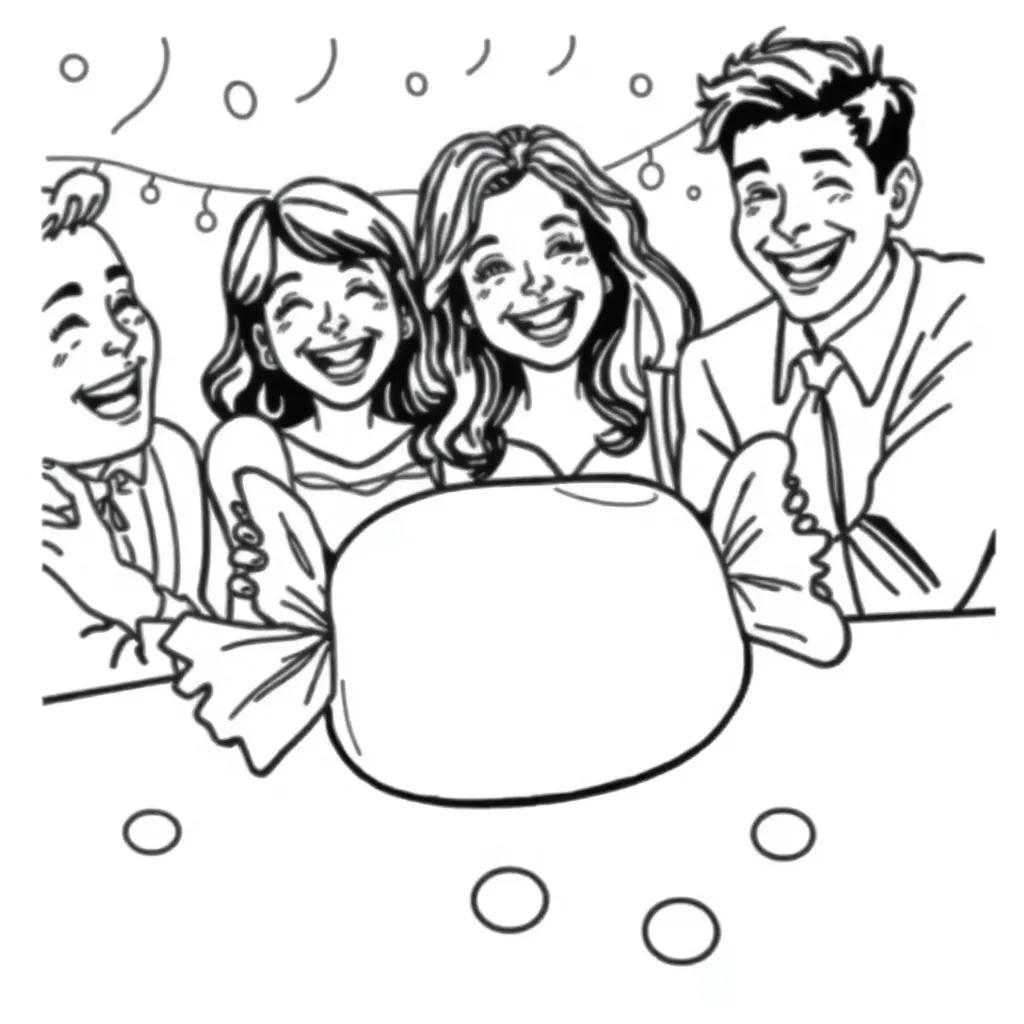 Candy coloring page