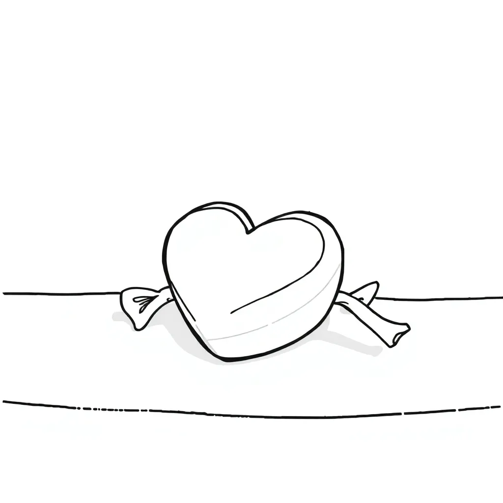 Candy coloring page