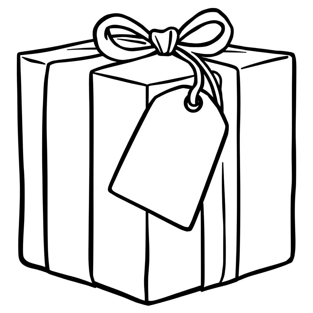 Christmas Presents coloring page