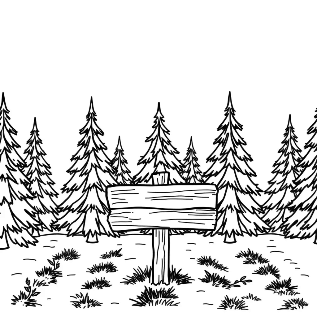 Christmas Tree coloring page