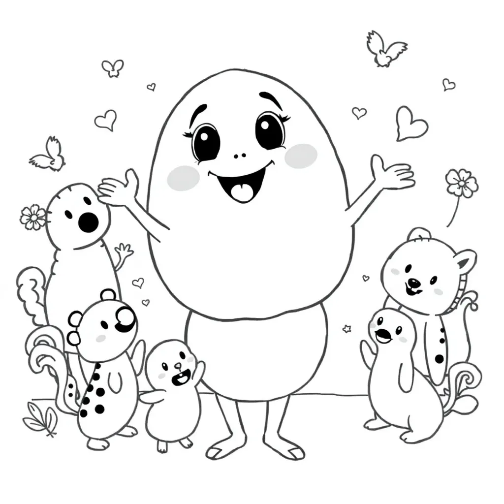 CoComelon coloring page