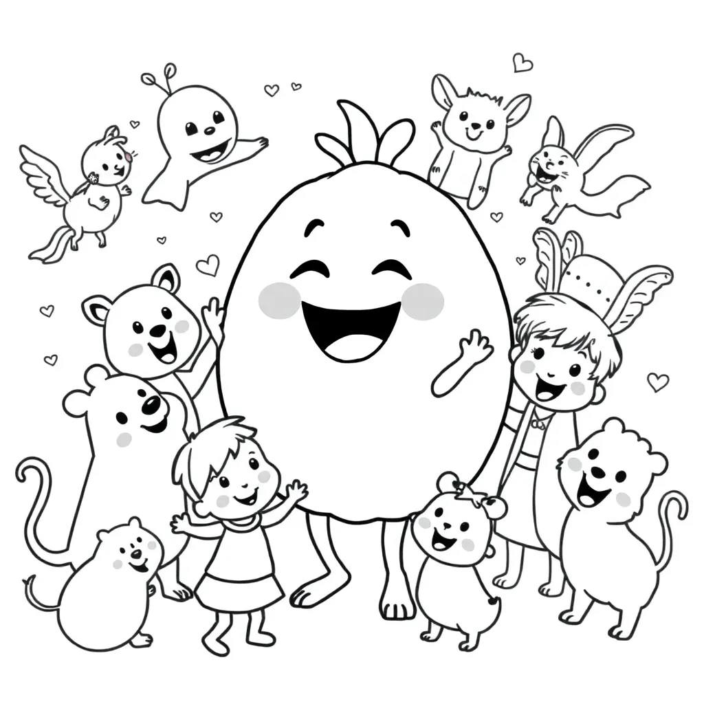 CoComelon coloring page