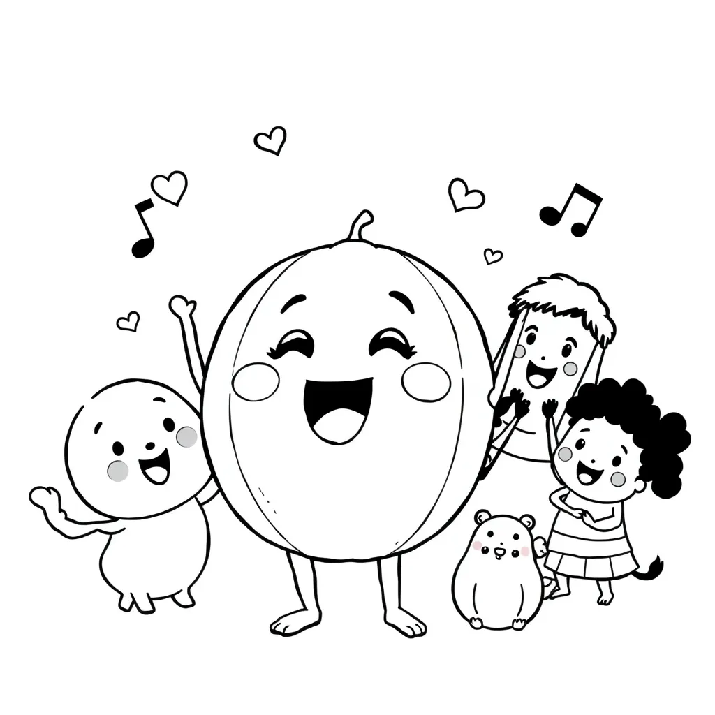 CoComelon coloring page