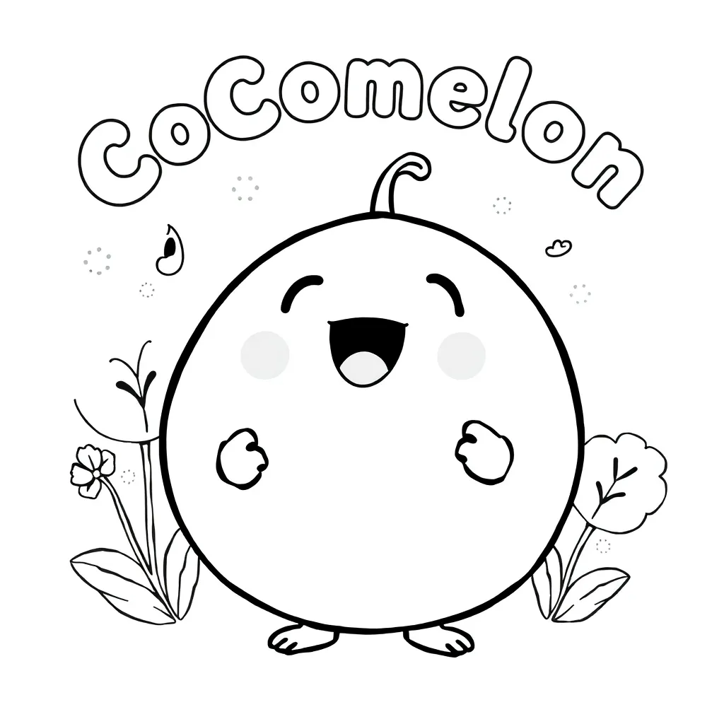 CoComelon coloring page