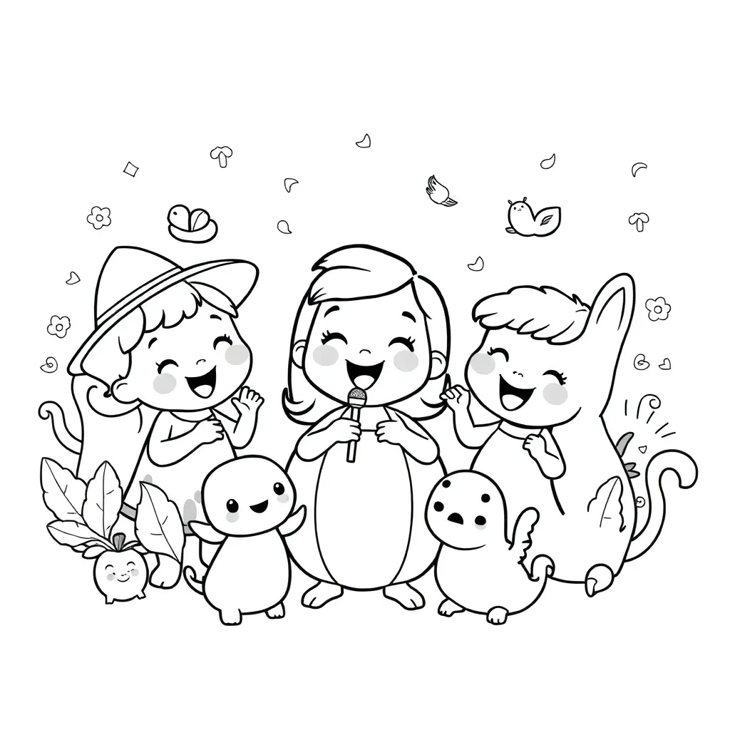 CoComelon coloring page