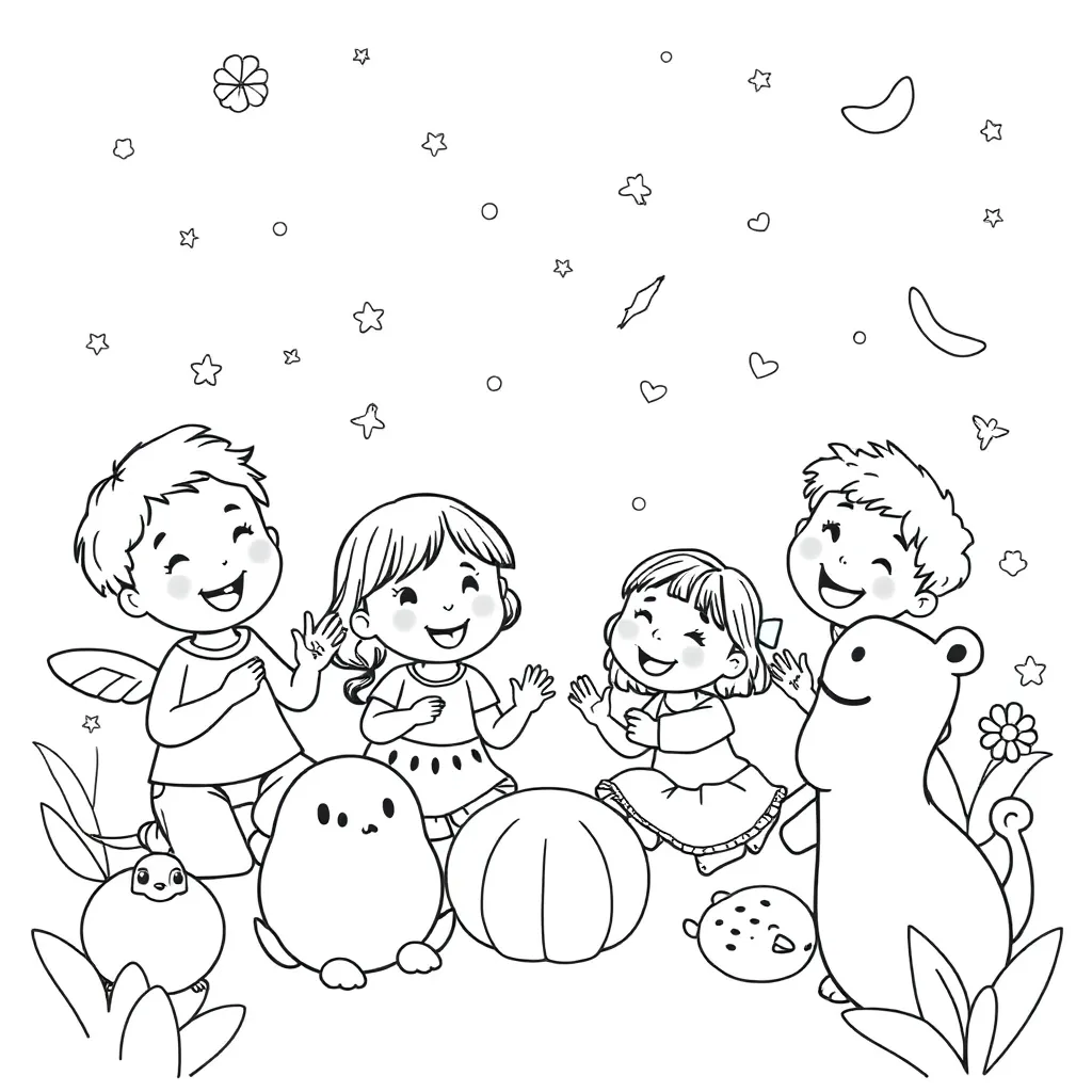 CoComelon coloring page