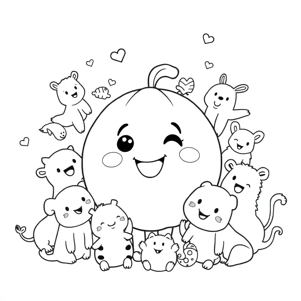 CoComelon coloring page