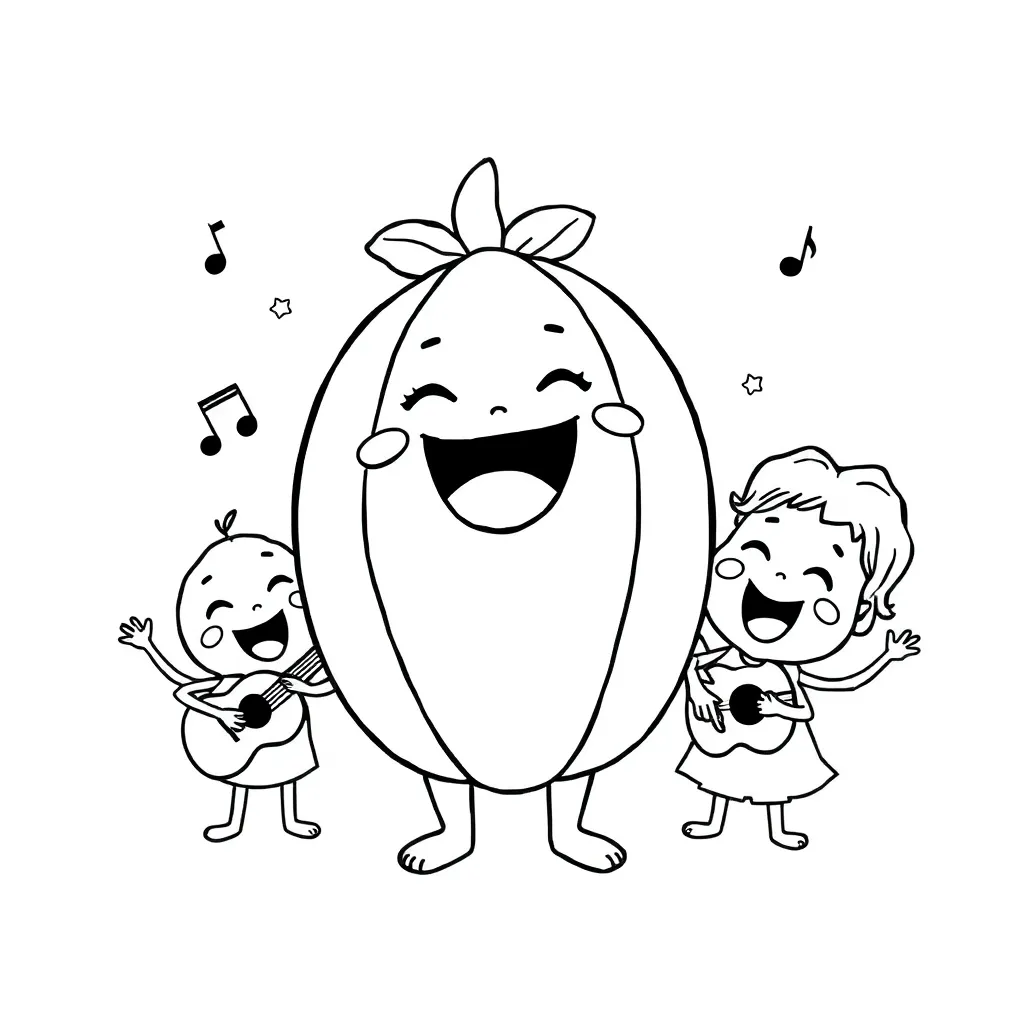 CoComelon coloring page