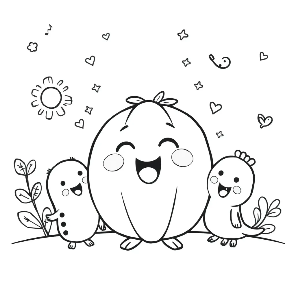 CoComelon coloring page