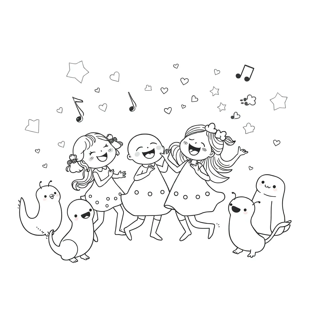 CoComelon coloring page