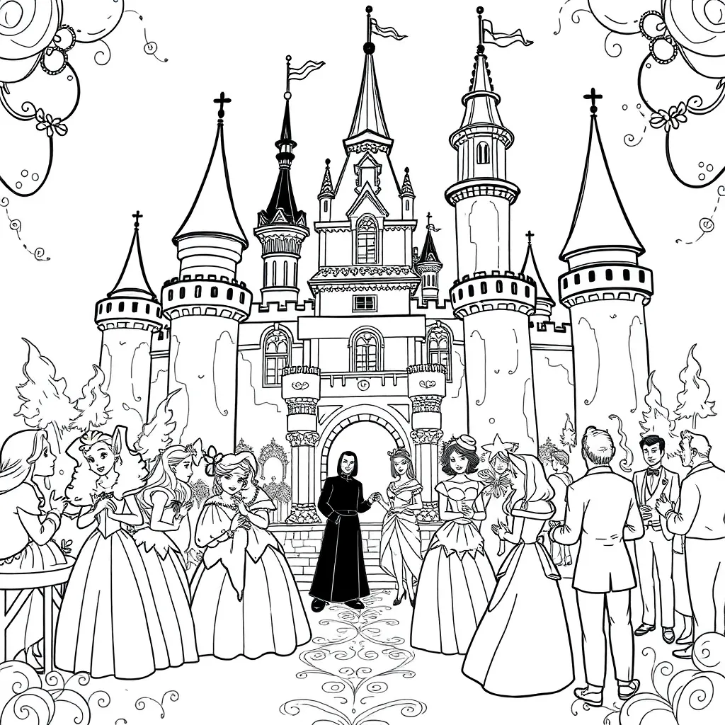 Disney For Adults coloring page