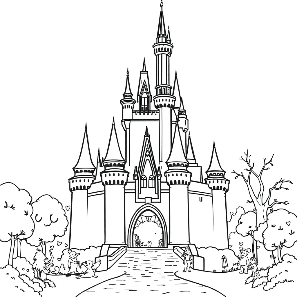 Disney coloring page