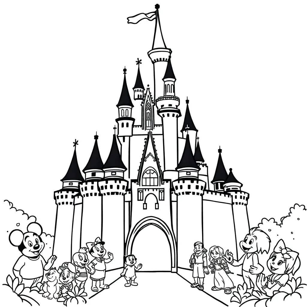 Disney coloring page