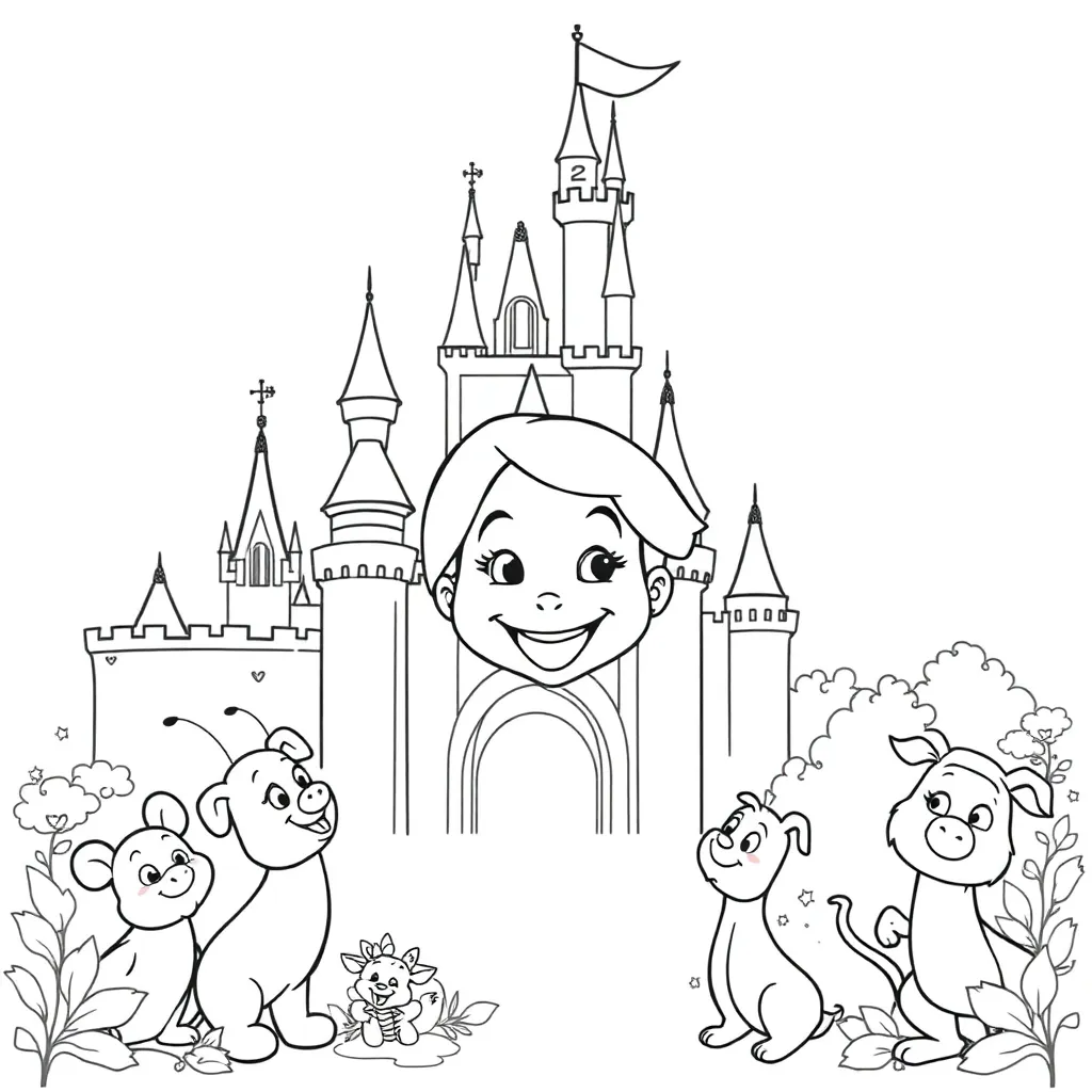 Disney coloring page