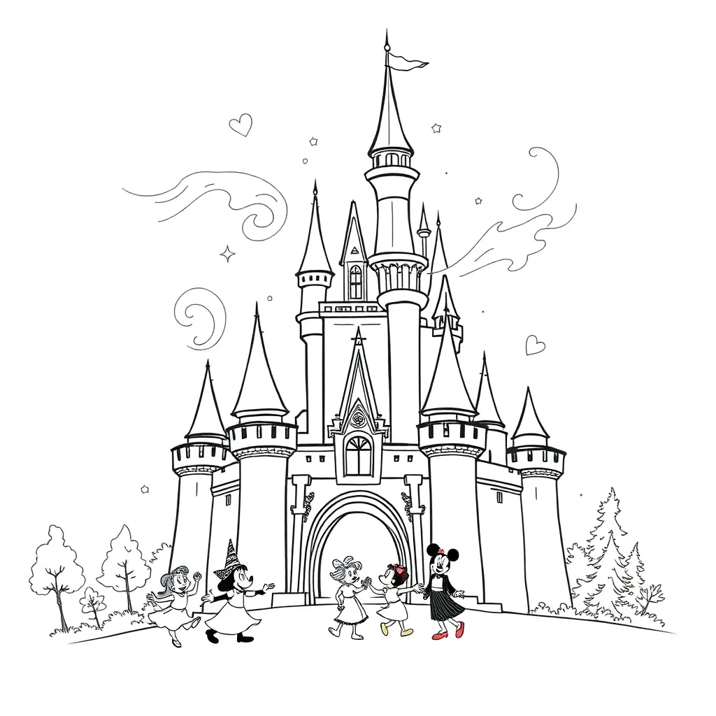Disney coloring page