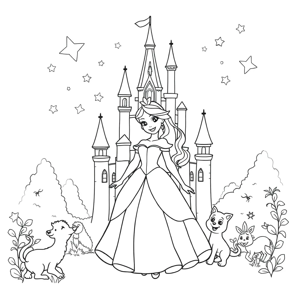 Disney coloring page