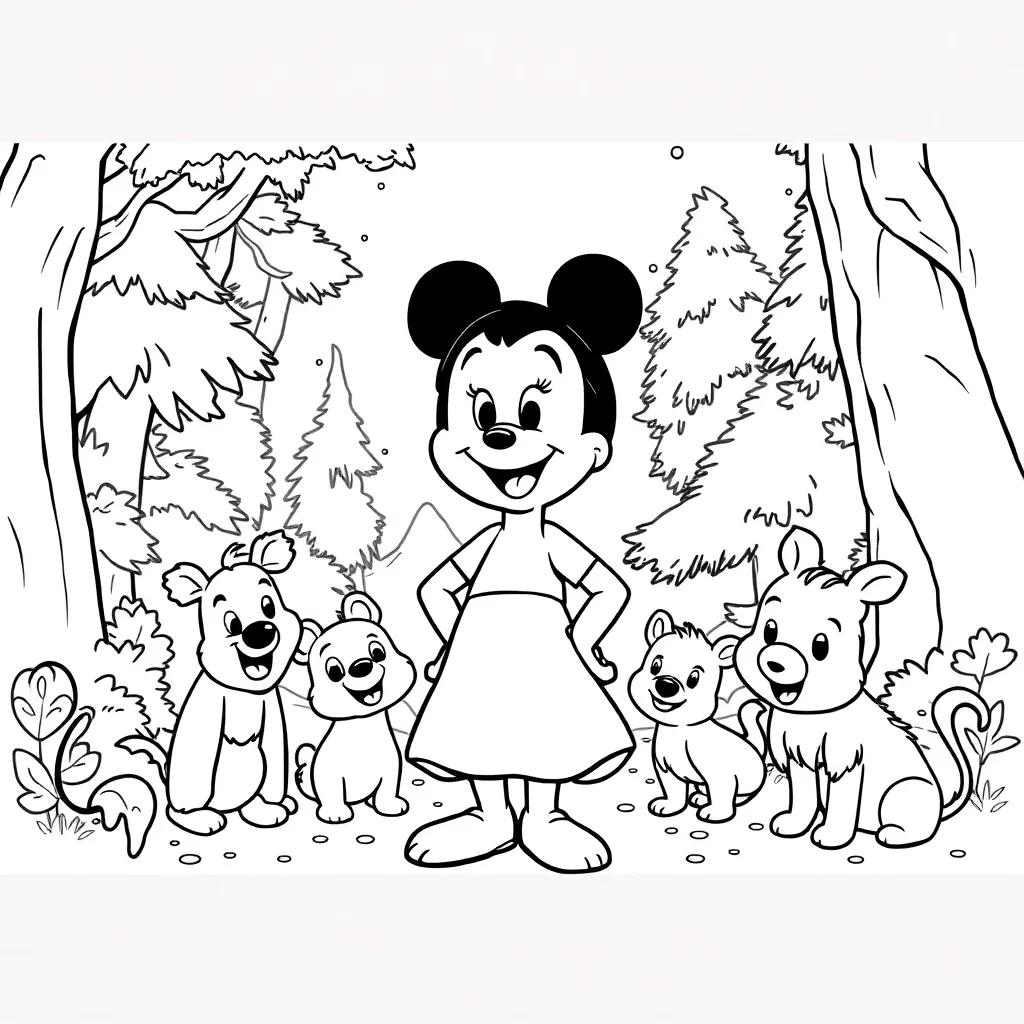 Disney coloring page