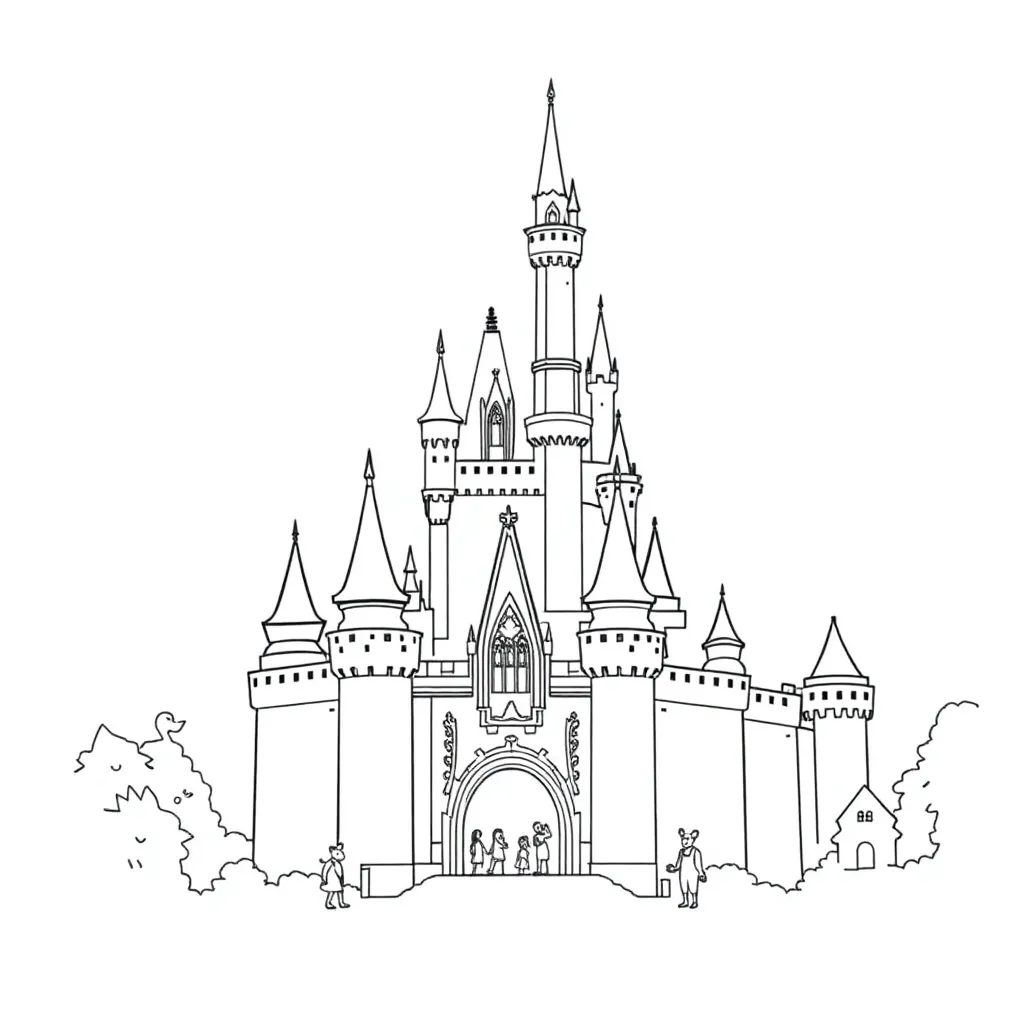 Disney coloring page