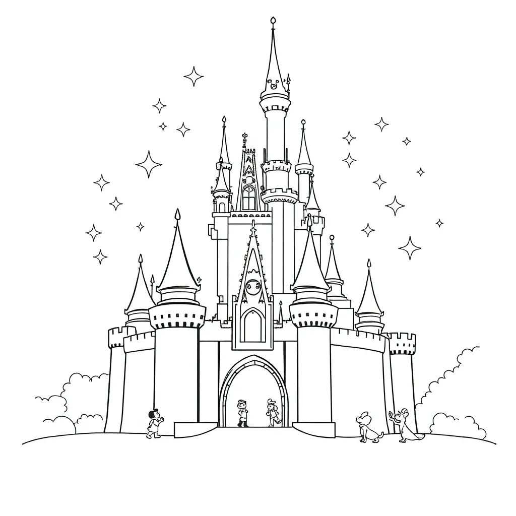 Disney coloring page