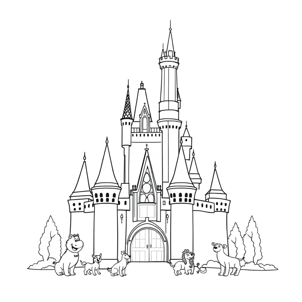 Disney coloring page