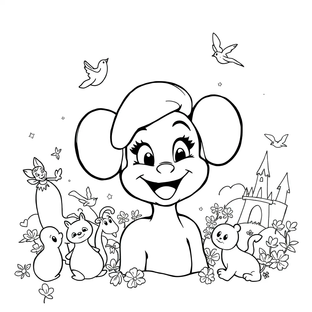 Disney coloring page